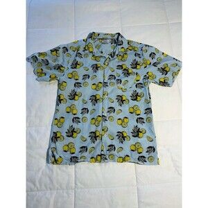 Hurley Short Sleeve Button Shirt Boys Size M Lightweight